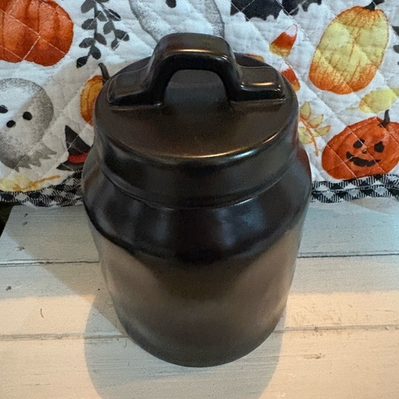 Rae Dunn Artisan Collection Black BOO Baby Canister - Picture 3 of 5
